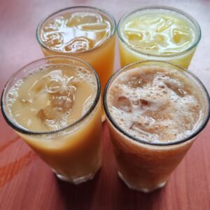 JUGOS DE: GUAYABA AGRIA, BOROJO, LULO, MANGO, LIMONADA DE PANELA